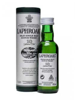 Laphroaig 10 Year Old Miniature