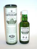 A bottle of Laphroaig Quarter Cask