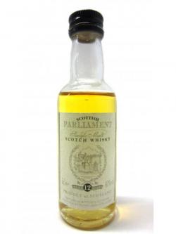 Other Blended Malts Scottish Parliment Miniature 12 Year Old