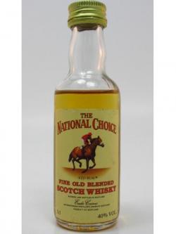 Other Blended Malts The National Choice Miniature