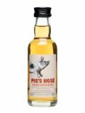 A bottle of Pig's Nose Miniature Blended Scotch Whisky