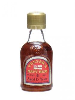 Pusser's Navy Rum 15 Year Old Miniature