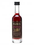A bottle of Rubis Chocolate Velvet Ruby Miniature
