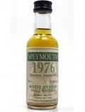 A bottle of Speyburn Speymouth Miniature 1976 20 Year Old