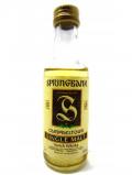 A bottle of Springbank Campbeltown Single Malt Miniature 15 Year Old 3758