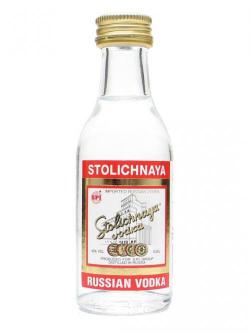 Stolichnaya Red Vodka Miniature