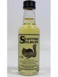 A bottle of Strathmill Scottish Wildlife Miniature 10 Year Old