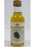 A bottle of Talisker Islands Single Malt Miniature 10 Year Old