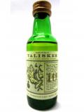 A bottle of Talisker Single Malt Scotch Miniature 10 Year Old