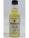 A bottle of Tamnavulin Speyside Single Malt Miniature 12 Year Old