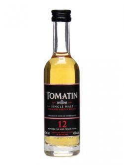 Tomatin 12 Year Old Miniature