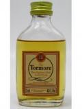 A bottle of Tormore Highland Single Malt Miniature 10 Year Old