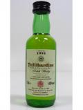 A bottle of Tullibardine Single Highland Malt Miniature 1993