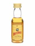 A bottle of White Horse Miniature Blended Scotch Whisky