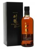 A bottle of Nikka Taketsuru 25 Year Old / Pure Malt Japanese Blended Malt Whisky