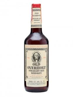 Old Overholt Straight Rye Whiskey / Bot.1980s