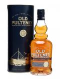A bottle of Old Pulteney 17 Year Old Highland Single Malt Scotch Whisky