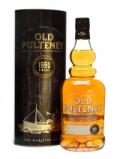 A bottle of Old Pulteney 1990 Highland Single Malt Scotch Whisky