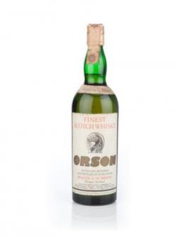 Orson Finest Scotch Whisky - 1970s
