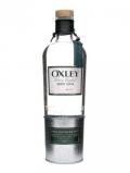 A bottle of Oxley Gin
