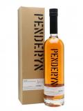 A bottle of Penderyn Rich Oak Welsh Single Malt Whisky