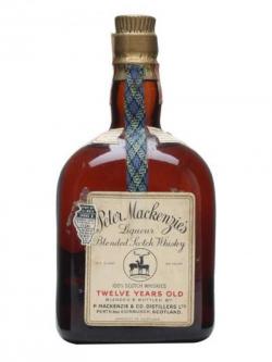 Peter Mackenzie's 12 Year Old / Bot.1940s Blended Scotch Whsiky