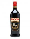 A bottle of Picon Amer / Black Label
