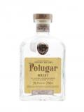 A bottle of Polugar Wheat Vodka