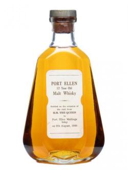 Port Ellen 12 Year Old / Queen's Visit to Distillery in 1980 Islay Whisky