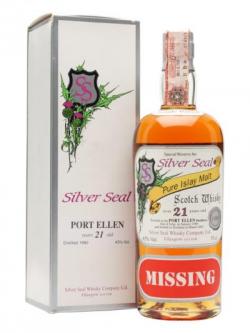Port Ellen 1980 / 21 Year Old / Bot.2001 / Silver Seal Islay Whisky