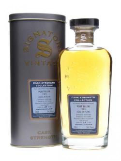 Port Ellen 1983 / 26 Year Old / Wine Treated Butt Islay Whisky