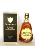 A bottle of President 12 year Special Reserve