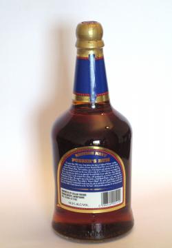 Pusser's Rum Back side