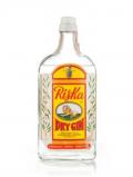 A bottle of Riska Dry Gin - 1970s