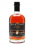 A bottle of Rock Town / Arkansas Rye Whiskey