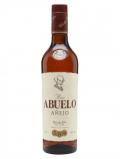 A bottle of Ron Abuelo Anejo Rum