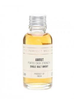 Amrut Peated Cask Strength Sample Indian Single Malt Whisky