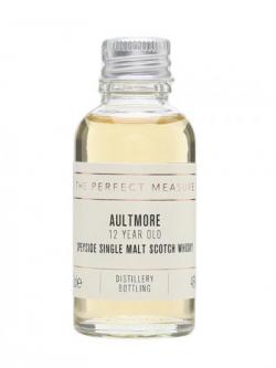Aultmore 12 Year Old Sample Speyside Single Malt Scotch Whisky