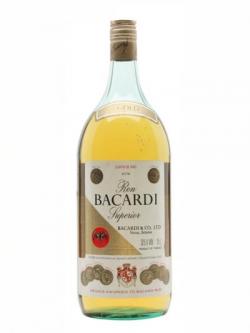 Bacardi Superior Rum / Carta Oror / Bot.1980s / Magnum