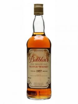 Balblair 1957 / Bot.1980s Highland Single Malt Scotch Whisky