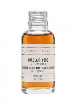 Balblair 1999 Sample / TWE Exclusive Sherry Cask Highland Whisky