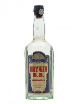 B.B. Dry Gin / Bot.1950s