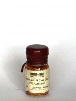Benriach 1977 / 34 Year Old / Adelphi Speyside Whisky Front side