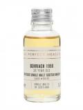 A bottle of Benriach 1990 Sample / 26 Year Old / Single Malts of Scotland Speyside Whisky
