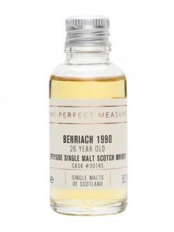 Benriach 1990 Sample / 26 Year Old / Single Malts of Scotland Speyside Whisky