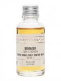 A bottle of Benriach Cask Strength Sample / Batch 1 Speyside Whisky