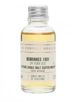 Benrinnes 1991 Sample / 24 Year Old / Single Malts of Scotland Speyside Whisky