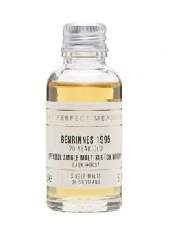 Benrinnes 1995 Sample / 20 Year Old Single Malts of Scotland Speyside Whisky