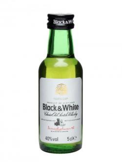 Black& White Blended Scotch Whisky