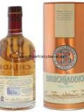 A bottle of Bruichladdich Valinch Purest Whisky in Scotland